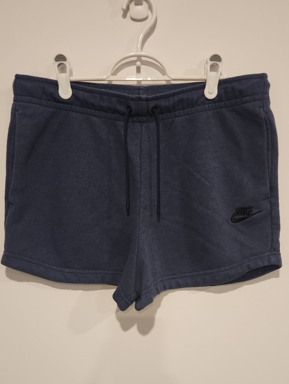 Nike Women's Navy Athletic French Terry Shorts